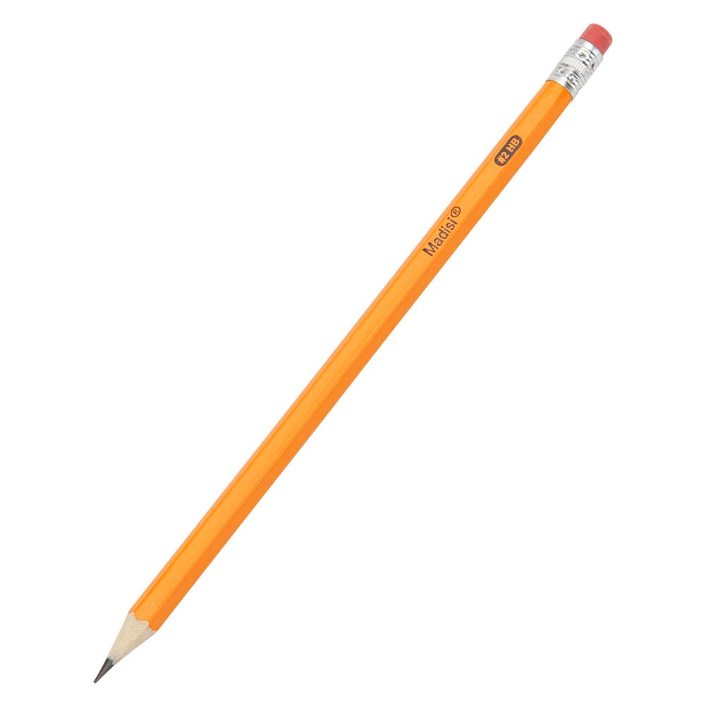 Madisi Wood-Cased #2 HB Pencils Bulk, 1000 Count, Pre-sharpened