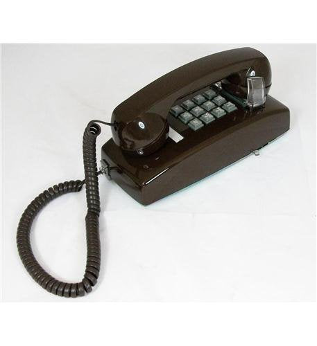 Cortelco - 255445-Vba-20M Wall W/ Volume - Brown "Product Category: Corded Telephones/Basic Telephones"