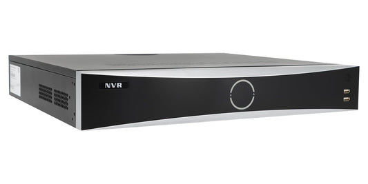 Anpviz 32 Channel 12MP PoE NVR with 16 PoE Ports & 2 HDMI - Supports 32x12MP IP Camera, 4 SATA up to 64TB, Facial Recognition & VCA, 32CH Network