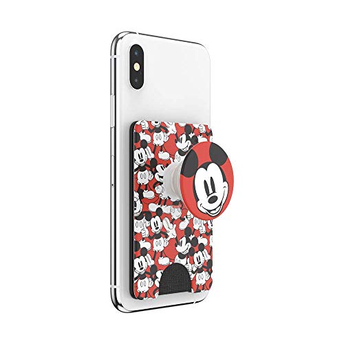 PopSockets Adhesive Phone Wallet and Card Holder with Grip, Disney - Mickey Classic