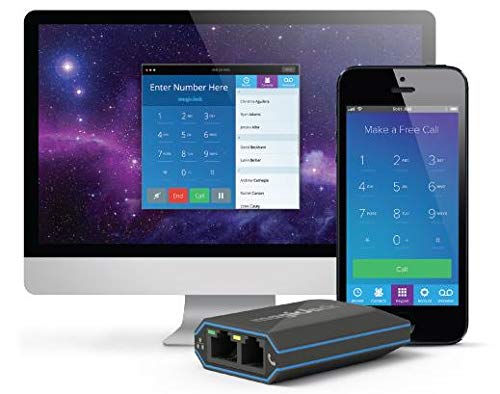 magicJackGO 2017 VOIP Phone Adapter Portable Home and On-The-Go Digital Phone Service. Make Unlimited Local & Long Distance Calls to The U. S.