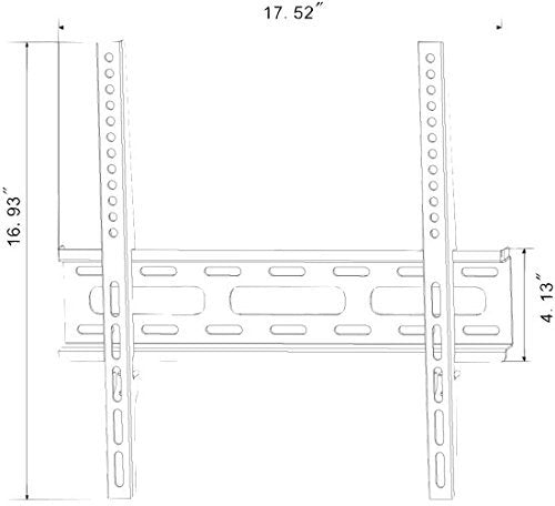 Pyle-Home PSWLE54 Flat Panel LCD TV Wall Mount for 23-Inch to 46-Inch TV