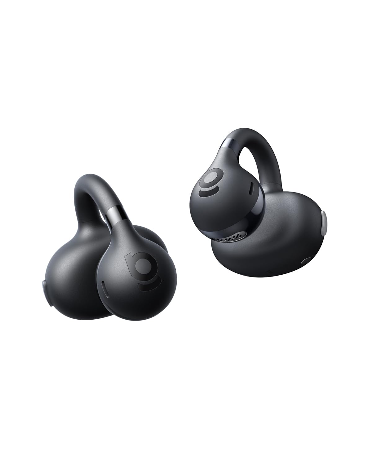 Baseus Bass BC1 Open Ear Earbuds Clip-On Headphones, Open-Ring Comfort with Tri-Curve Snug Clip, Powerful Sound with SuperBass, 4-Mic Clear Calls…