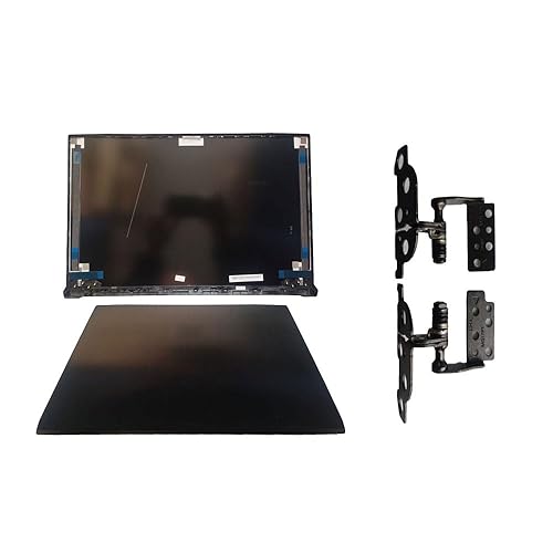 Laptop LCD Top Back Rear Cover Case Compatible for MSI GF75 Thin 8SC/GF75 Thin 9SC/GF75 9RCX(MS-17F2) MS-17F1 MS-17F3 and Hinges
