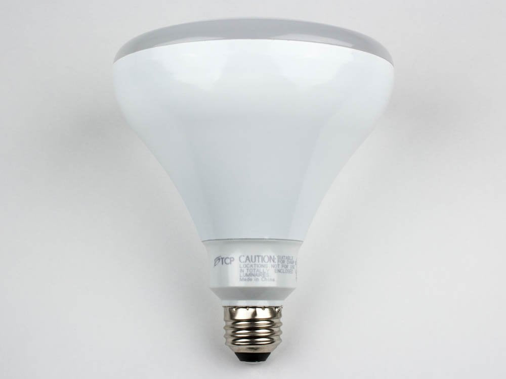 TCP LED17BR40D41K BR40 LED Bulb, E26, 17W (120W Equiv.) - Dimmable - 4100K - 1300 Lm.