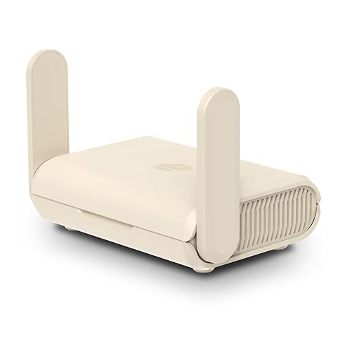 Aircove Go | Portable Wi-Fi 6 VPN Router | Protect Unlimited Devices | Free 30-Day ExpressVPN Trial | International (UK, EU, AU, & NZ Version)