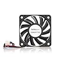 StarTech.com 60x10mm Replacement Ball Bearing Computer Case Fan w/ TX3 Connector - 3 pin case Fan - TX3 Fan - 60mm Fan (FAN6X1TX3), Black