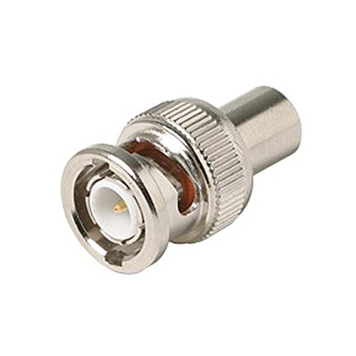 BNC Terminator 75 Ohm Male 5% 1/2 Watt Connector RG6 RG59 Coaxial End Plug Adapter Connector for Video and Headend Applications, Commercial BNC A/V