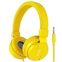 gorsun Kids Headphones, Lightweight Stereo Wired Toddler Headphones, Adjustable Headband Children's Headset for Smartphones Computer Pad…