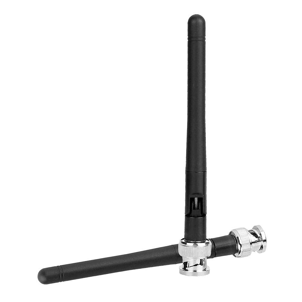 2-Piece UHF Antenna Set with BNC Connector for EW100 EW300 EW500 G3 Receiver, 780-830MHz, 4.5 Inch Replacement Antenna for Wireless Microphone System