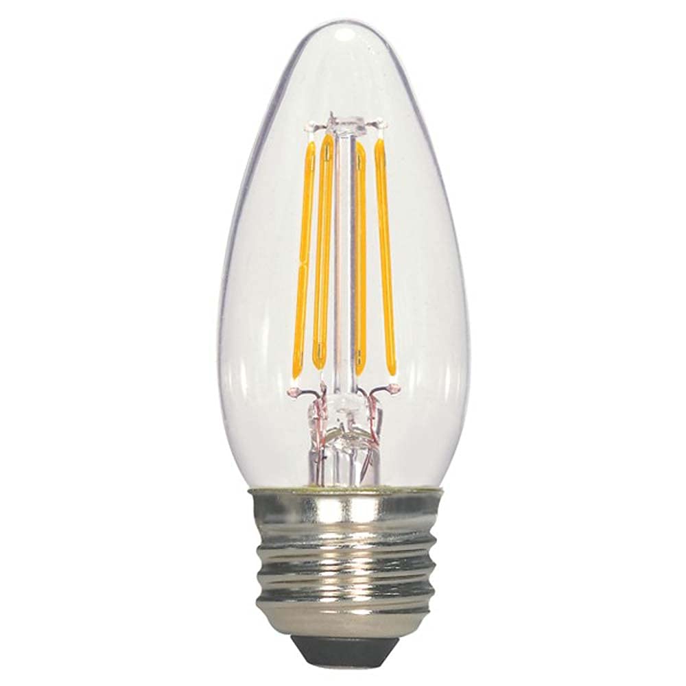 Satco S9569 Medium Light Bulb in Light Finish, 3.50 inches