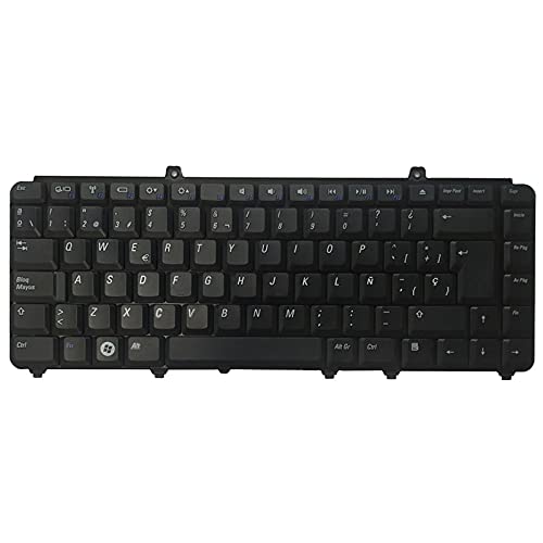 New Laptop Spanish Keyboard for Dell inspiron 1400 1520 1521 1525 1526 1540 1545 1420 1500 XPS M1330 M1530 NK750 PP29L M1550 SP Layout (Black)