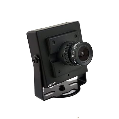 CNDST CCTV HD1080P Low Lux 2MP Starlight Mini Security Camera 3.6mm 90degree 4-in-1 TVI/CVI/AHD/960H CVBS Indoor Small Surveillance Camera, for 1080P