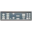 I/O IO Shield Motherboard Backplate Bracket Replacement for ASUS TUF Gaming B550M-PLUS (WiFi) Motherboard