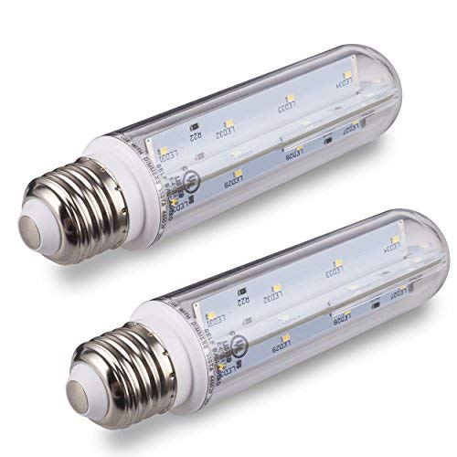 tento Lighting T10 LED Bulb 60W Clear Tubular, E26 Medium Base, Sub Zero Fridge and Freezer Lightbulb Replacement Aquarium UL Listed Energy Star Piano