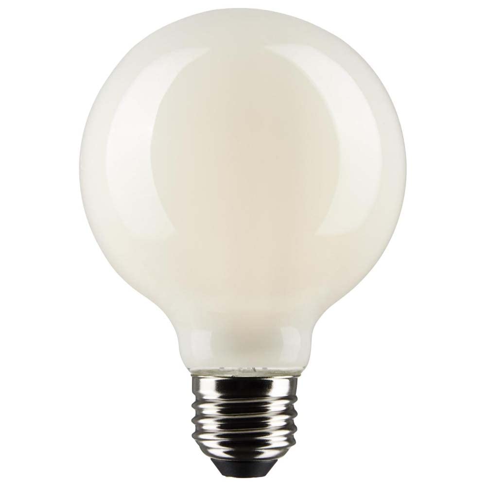 Satco 6-Watt LED E26 Light Bulb, 2700K, 15000 Hour Rating, Dimmable