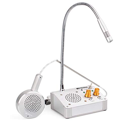 Retekess TW104 Two Way Intercom, Full Duplex Intercom System with Clear Sound, Intercom System for Dining Car, Indoor, Hospital