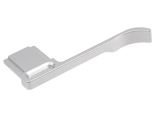 HITHUT Metal Hot Shoe Thumb Grip for Fujifilm X-A7 Camera Accessories Silver