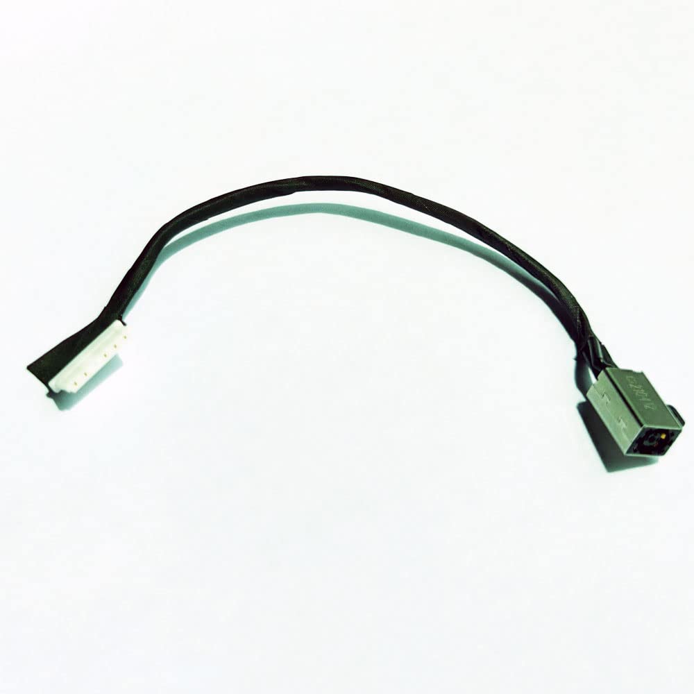 DC Power Jack Charging Cable Replacement for Dell, DC-in Port Power Replacement Jack with Flex Cable Connector for Dell Inspiron 3405 3501 3502 3505