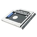 Nimitz 2nd HDD SSD Hard Drive Caddy for Hp Probook Notebook Pc 2014 Series Replace 9.5mm Optical Drive