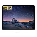 Eboxer 60 inch Anti Crease Projector Screen 4:3 Foldable Projection Screen, Double Sided Projection Curtain, Projector Movies Screens for Home Theater