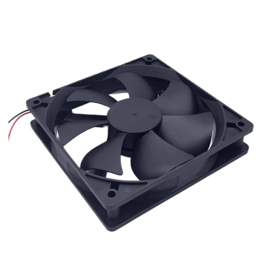 AS12025H12 Fan 12CM for 12V 0.25A 12025 120X120X25MM 2-Wire Cooling Fan