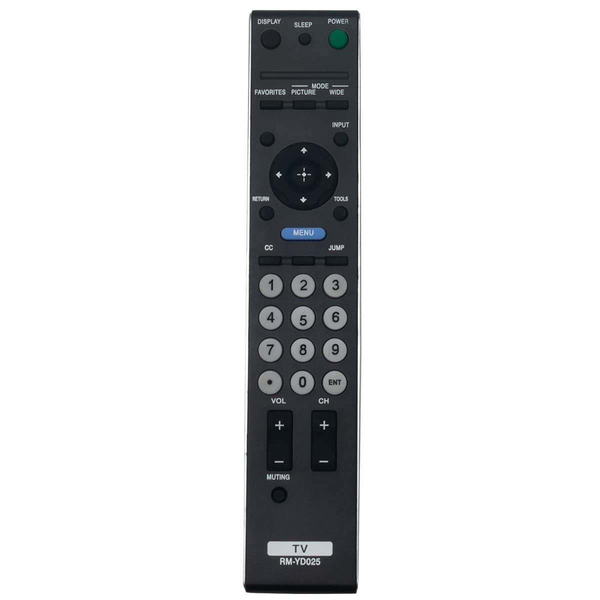 RM-YD025 Replacement Remote Control Applicable for Sony TV KDL-22L4000 KDL-52S4100 KDL-40S4100 KDL-46S4100 KDL-40S504 KDL-40S5100 KDL-40SL150