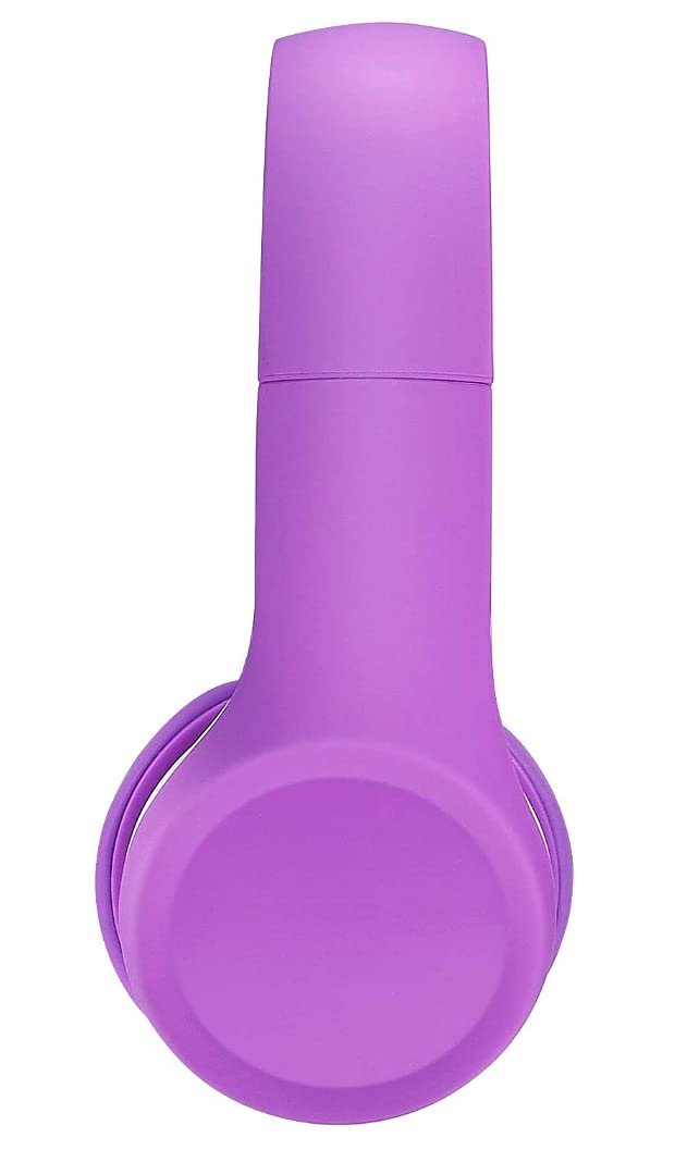 Nenos Purple Kids Headphones - Limited Volume Children's Headphones for Toddlers