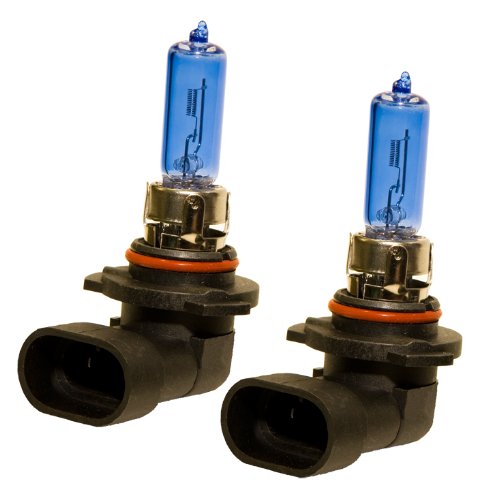ICBEAMER H10 9140 9145 12V 55W Direct Replace Fit Auto Vehicle Factory Halogen Fog Light Bulbs [Super White] Pack of 2 pcs