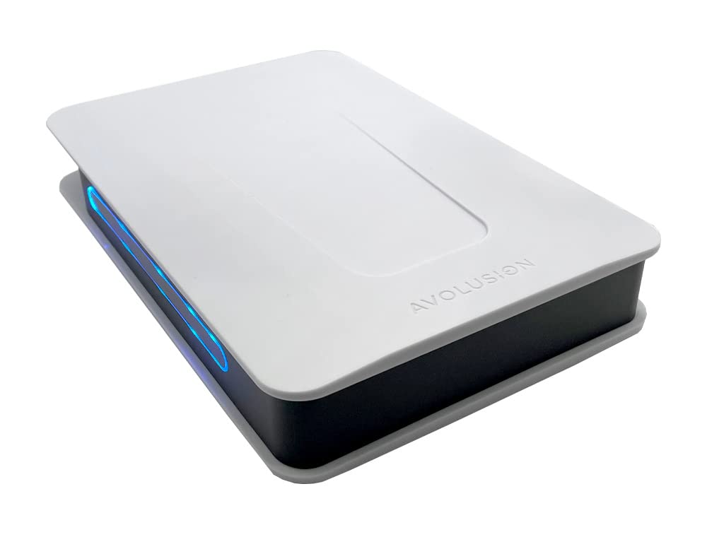 Avolusion PRO-T5 Series 4TB USB 3.0 External Gaming Hard Drive for PS5 Game Console (White) - 2 Year Warranty