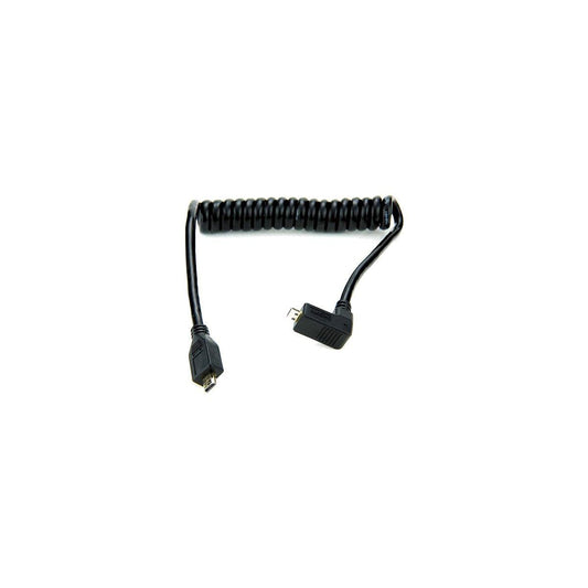 Atomos ATOMCAB005 Coil Right Angled HDMI Cable Micro HDMI to Micro HDMI