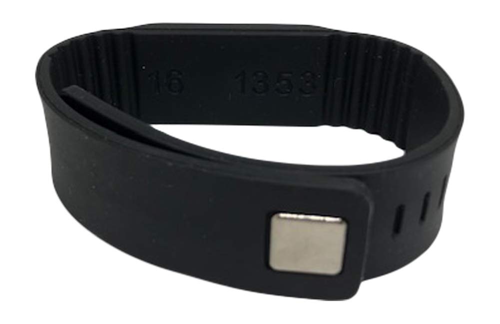 10 Black Adjustable 26 Bit Proximity Wristbands AuthorizID Weigand Prox Wrist Band Compatable with ISOProx 1386 1326 H10301 Format Readers. Works