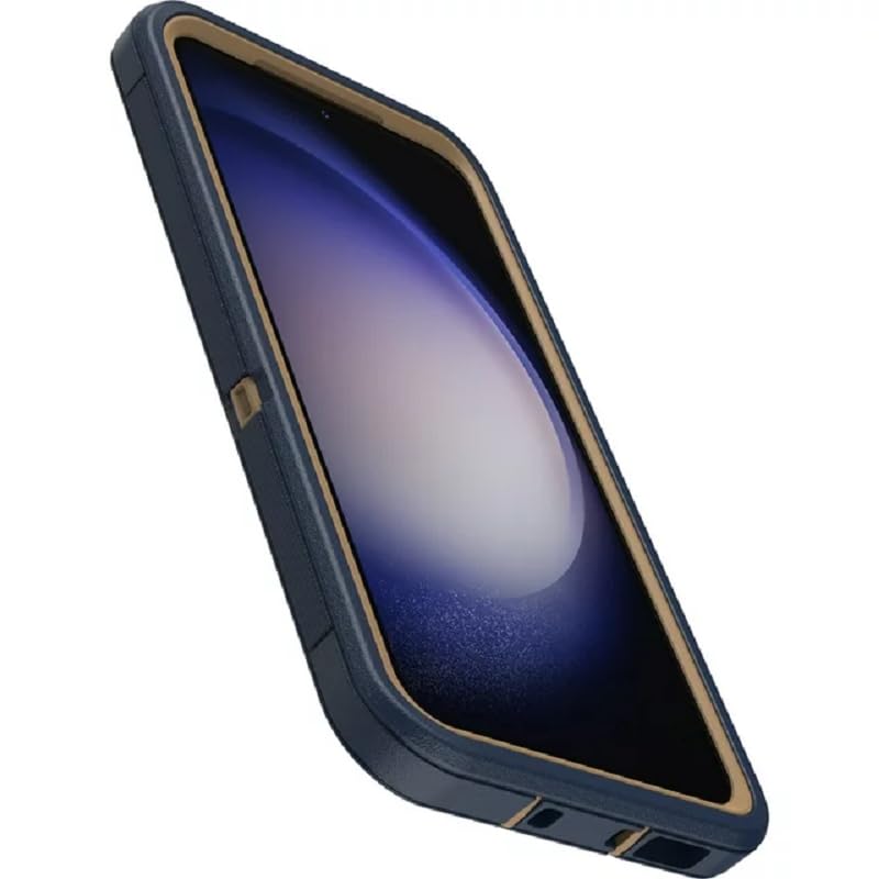 OtterBox Galaxy S23 Case Only - Defender Series - Black, Tough and Durable - with Port Protection - Case Only - Microbial Protection - No Retail
