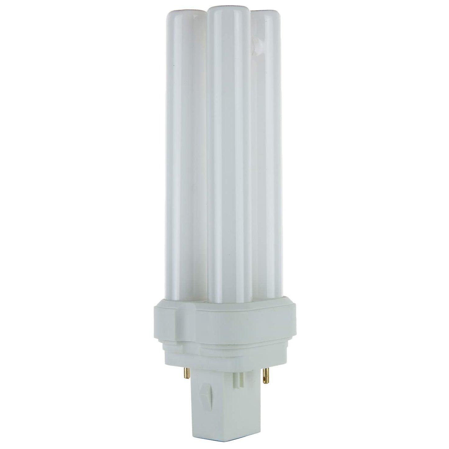 Sunlite FDL22 Fluorescent Quad Tube Plug-in Bulb, 22 Watt, 10,000 Hour Life Span, GX32D-2 Base, 1050 Lumens, for Fluorescent Ceiling Fixtures, 5000K