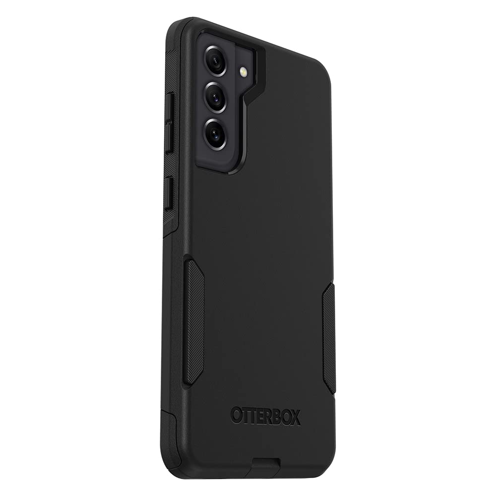 OtterBox Galaxy S21 FE 5G (Only) Commuter Series Case - Black, Slim & Tough, Pocket-Friendly, with Port Protection