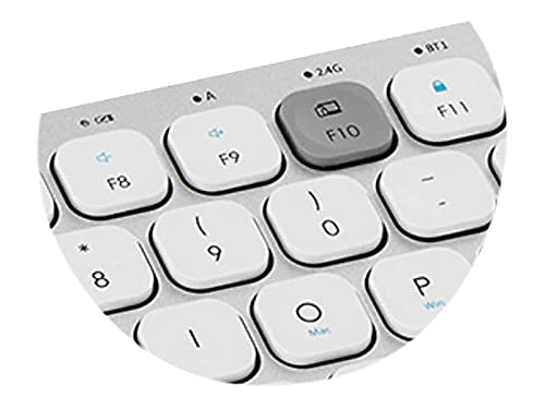 Kensington Multi-Device Dual Wireless Compact Keyboard - Silver (K75504US)