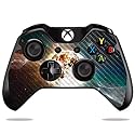 MightySkins Carbon Fiber Skin for Microsoft Xbox One or One S Controller - Moon Explosion | Protective, Durable Textured Carbon Fiber Finish | Easy
