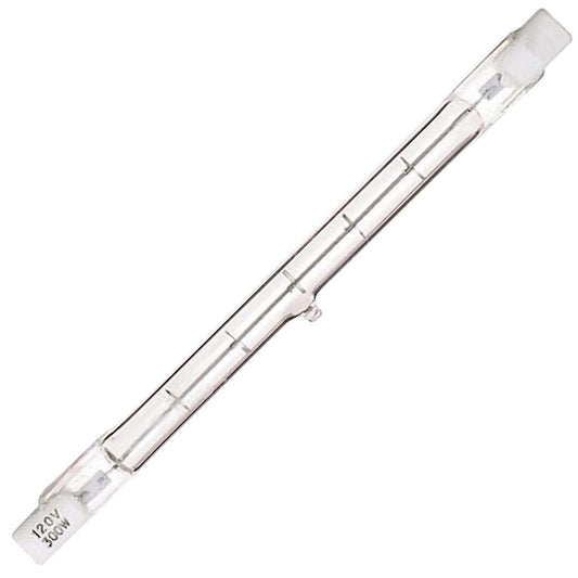 Satco S3105 500 Watt 9500 Lumens T3 Halogen Double Ended R7S Base 120 Volt Clear 118mm Light Bulb, Dimmable