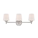Designers Fountain 15006-3B-35 Darcy 3 Light Bath Bar, Brushed Nickel