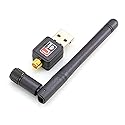 WiFi for Raspberry Pi - Antenna and Instructions Included - Plug and Play by Detroit DIY Electronics w/ 1 Year Warranty