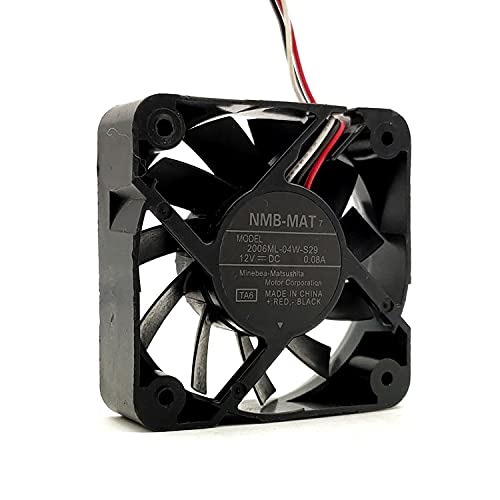 2006ML-04W-S29 12V 50mm Fan, 12V 0.08A 5015 Silent Cooling Fan