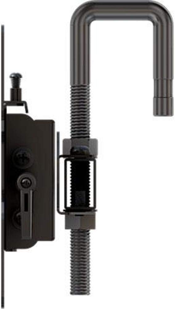 Crimson P37H Pivoting Arm with Hook Mount Attachment for 13" to 46" Flat Panel Screens, Black, 80lb Weight Capacity, 200x200mm Max Mounting Pattern