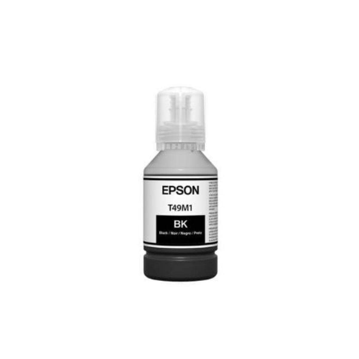 Epson T49M UtlraChrome Dye Sub Ink, Black, 140ml