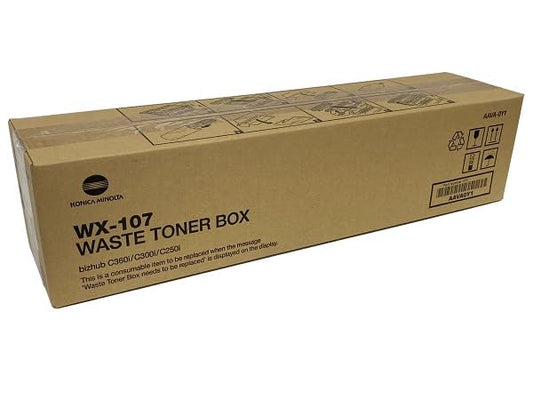 TTCopier Genuine OEM Konica Minolta Waste Toner Container AAVA0Y1, WX107, Bizhub 300i, 360i, 450i, 550i, 650i, 750i, C250i, C300i, C360i, C450i