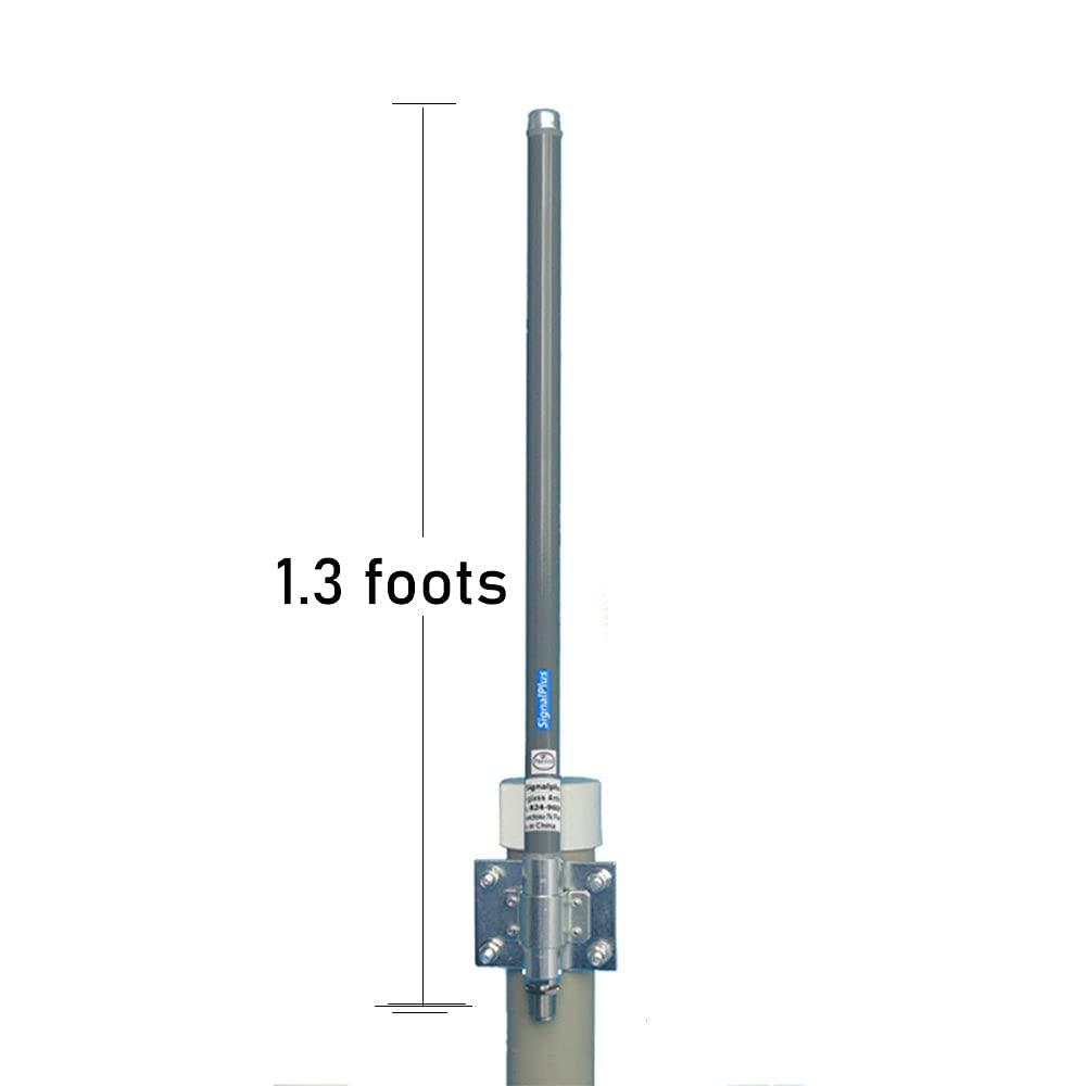 Meshtastic Lora 915mhz Antenna 5.8dBi Outdoor Omni Helium Antenna 915MHz 15.7inch+3Meters RG58 Cable for Meshtastic/Lora Gateway