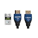 Liberty Halo 18G Commercial Grade in-Wall Rated Series High Speed HDMI with Ethernet Cables Supports 4K60 4:4:4, eARC, All HDCP Levels 4 Meter. Gaming