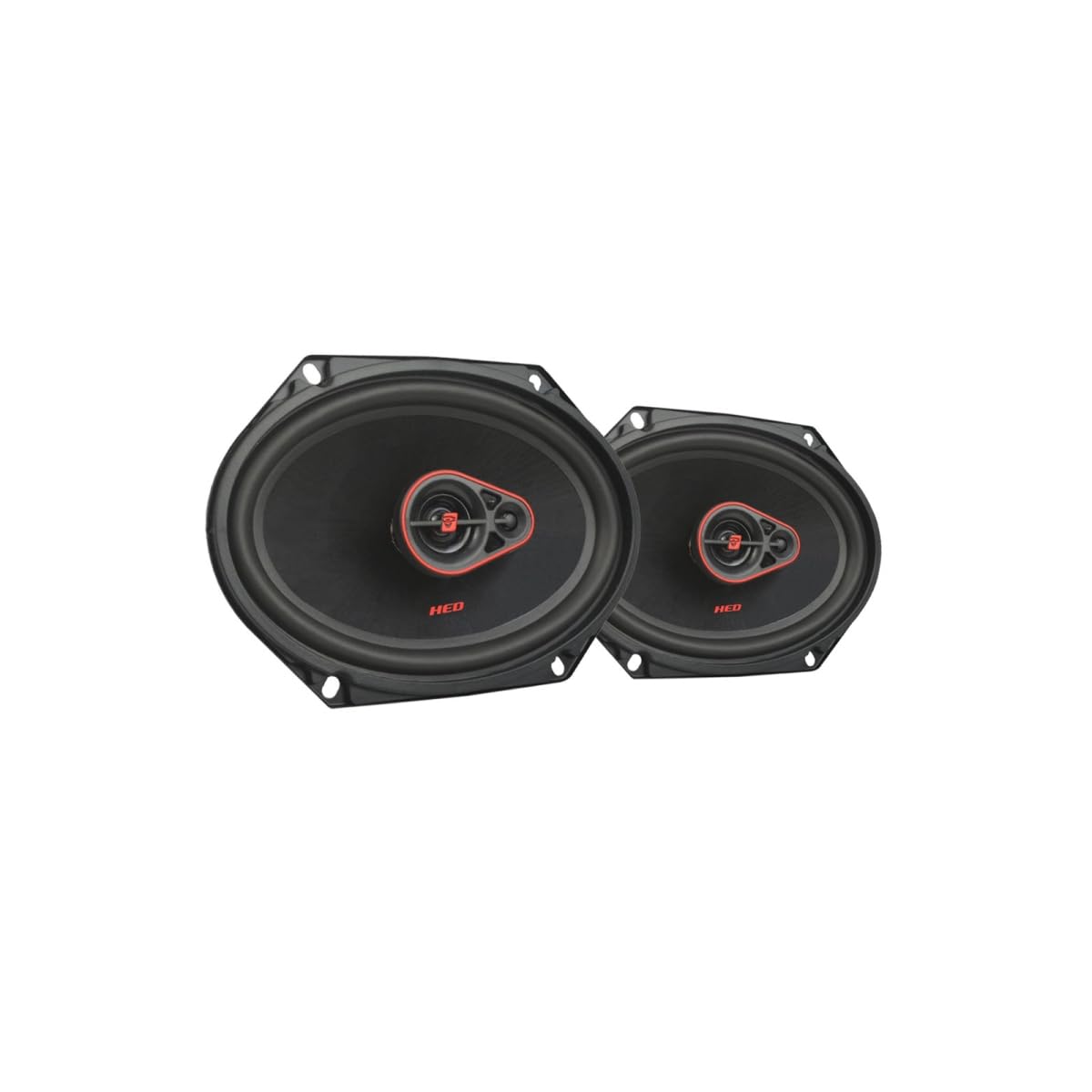Cerwin-Vega Mobile H7683 6"x8" HED Series 3-Way Coaxial Speakers, Pair