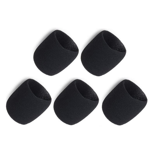 Bolymic 5 Pack Beta87 Windscreens Black Inner mic Foam Sponge Fit for Beta 87 microphone