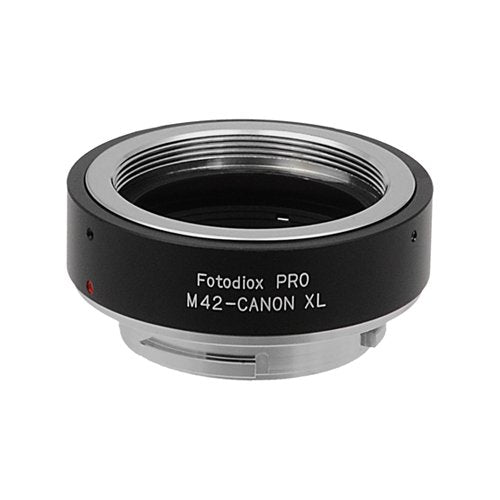 Fotodiox Pro Lens Mount Adapter Compatible with M42 (42mm x1 Thread Screw Mount) Lens to Canon XL Mount Video Camera. XL-1, XL-1s, XL-2, XL-H1 HDV