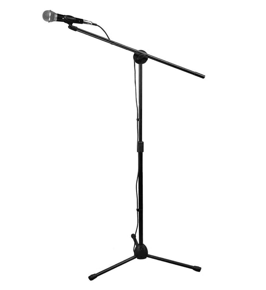 Technical Pro MC1ST Microphone, Tripod Stand, Boom, Carrying Bag, Cable and Adapter Set